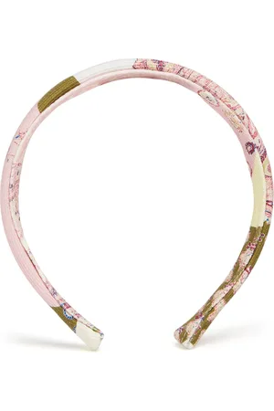 Etro Printed Cotton Blend Drill Headband
