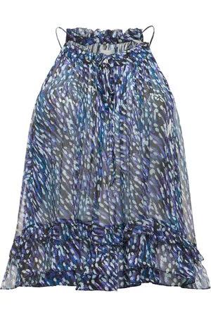 Marant Etoile Fabino Printed Viscose Top