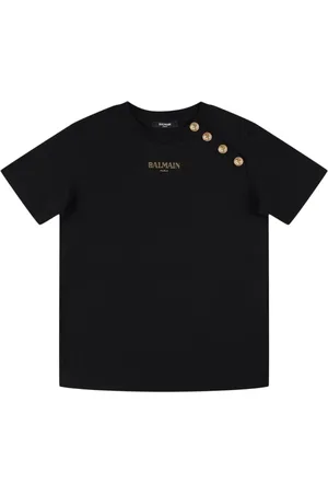Balmain Printed Cotton Jersey T-shirt