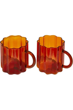 Fazeek Set Of 2 Wave Mugs