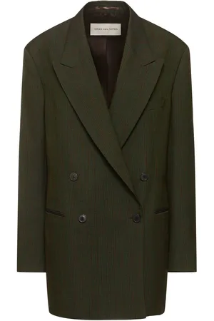 DRIES VAN NOTEN Heavy Cotton Blend Jacket