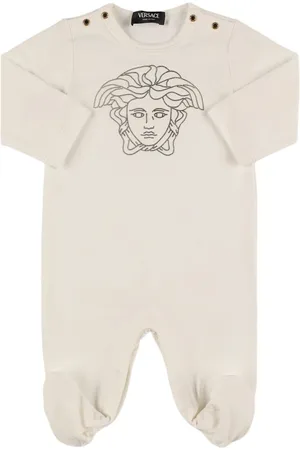 VERSACE Medusa Stretch Jersey Romper