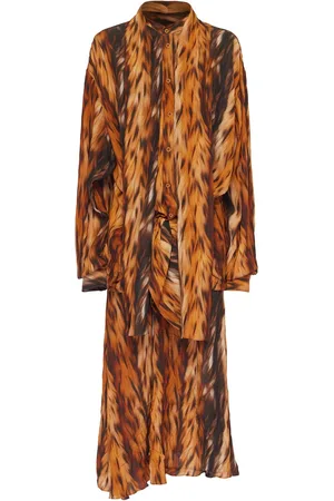 Balenciaga Knotted Tech Dress