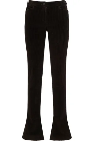 Dolce & Gabbana Corduroy Low Rise Bootcut Pants