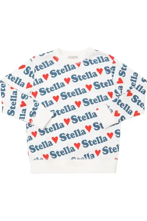Stella McCartney Printed Cotton Crewneck Sweatshirt