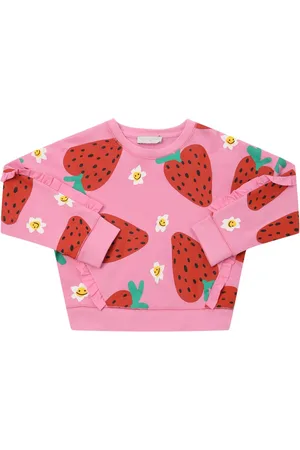 Stella McCartney Printed Cotton Crewneck Sweatshirt