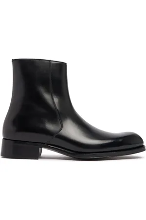 Tom Ford Edgar Leather Zipped Boots