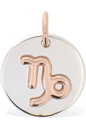 Dodo 9kt Rose Gold & Silver Capricorn Charm