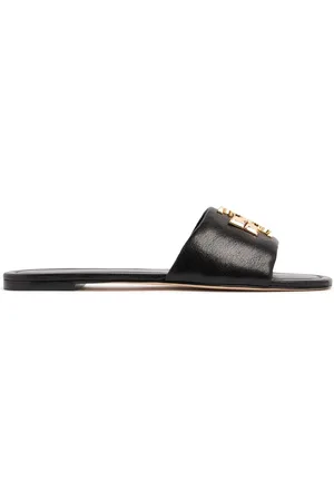 Tory Burch 10mm Eleanor Leather Slide Sandals