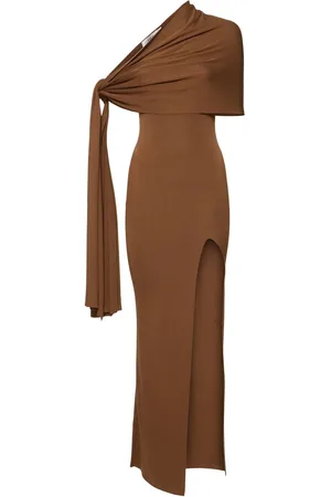 AYA MUSE Hale Silk & Viscose Long Dress