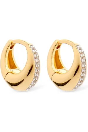 Otiumberg Mini Topaz Graduated Hoop Earrings