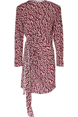 Marant Etoile Dulce Printed Viscose Mini Dress