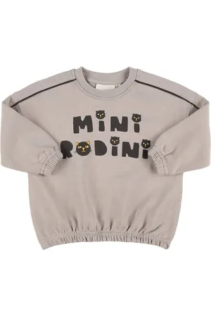 Mini Rodini Organic Cotton Crewneck Sweatshirt