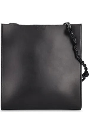 Jil Sander Medium Tangle Leather Crossbody Bag