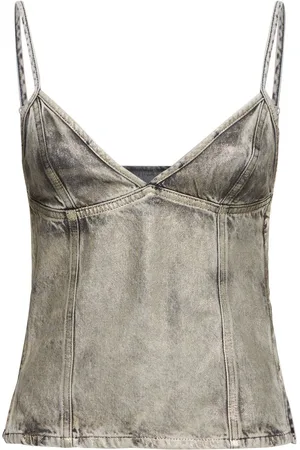 Diesel De-fulsy Coated Denim Top