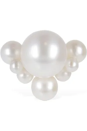 SOPHIE BILLE BRAHE 14kt Chambre De Perle Mono Earring