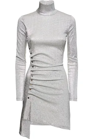 Paco rabanne Lvr Exclusive Jersey Lurex Mini Dress