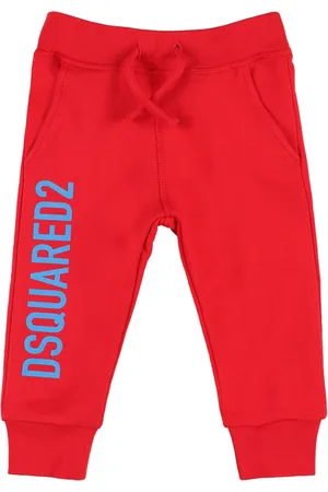 Dsquared2 Logo Print Cotton Sweatpants