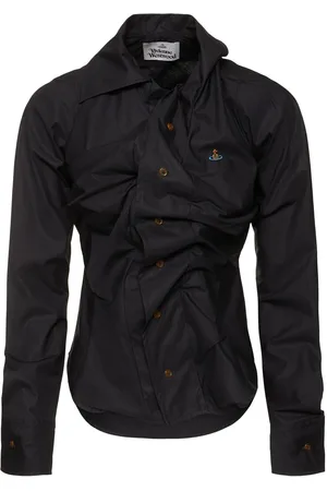 Vivienne Westwood Drunken Cotton Poplin Shirt