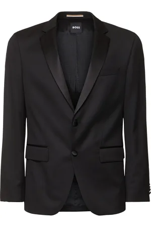 HUGO BOSS Huge Wool Tuxedo Jacket