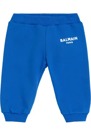 Balmain Printed Cotton Sweatpants