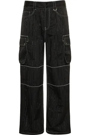 Marine Serre Recycled Polyester Moiré Cargo Pants