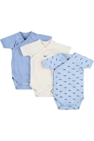 Petit Bateau Set Of 3 Cotton Jersey Bodysuits