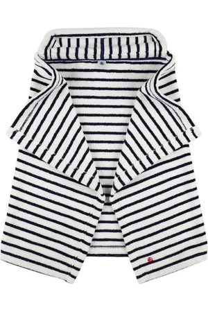 Petit Bateau Printed Cotton Jersey Swaddle Blanket