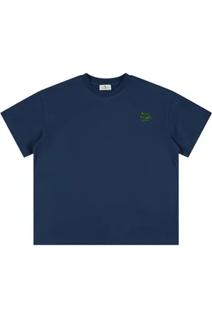 Etro Embroidered Cotton Jersey T-shirt