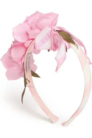 MONNALISA Flower Appliqué Headband