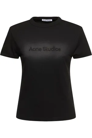 Acne Studios Etza Logo Short Sleeve Jersey T-shirt