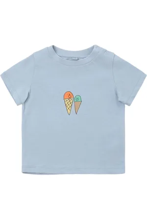 Stella McCartney Ice Cream Print Cotton Jersey T-shirt