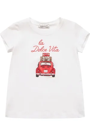 MONNALISA Printed Jersey T-shirt
