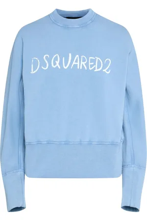 Dsquared2 Logo Print Cotton Sweatshirt