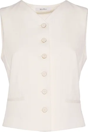 Max Mara Mirella Jersey Jacquard Vest
