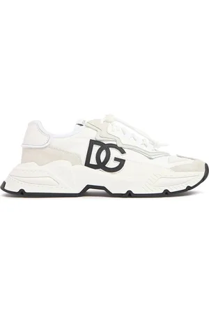 Dolce & Gabbana Leather Lace-up Sneakers