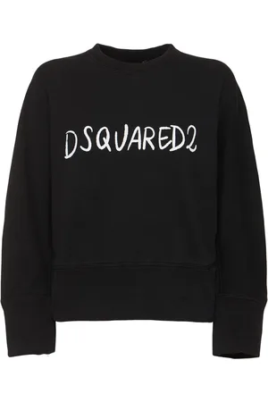 Dsquared2 Logo Print Cotton Sweatshirt