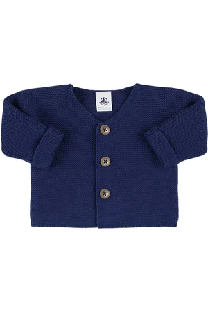 Petit Bateau Cotton Knit Cardigan