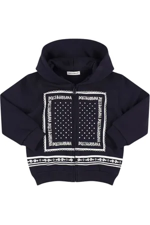 Dolce & Gabbana Zip-up Cotton Sweatshirt Hoodie