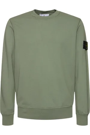 Stone Island Crewneck Cotton Sweatshirt