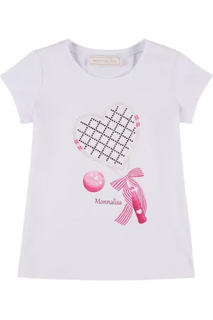 MONNALISA Printed Jersey T-shirt