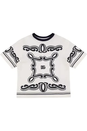Dolce & Gabbana Printed Cotton Jersey T-shirt