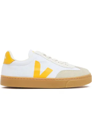 Veja Small Volley Canvas Lace-up Sneakers