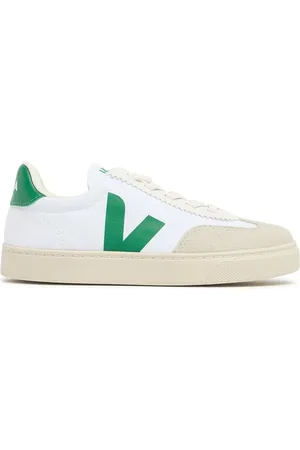 Veja Small Volley Canvas Lace-up Sneakers