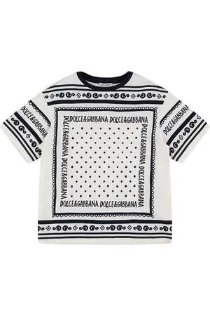 Dolce & Gabbana Printed Cotton Jersey T-shirt