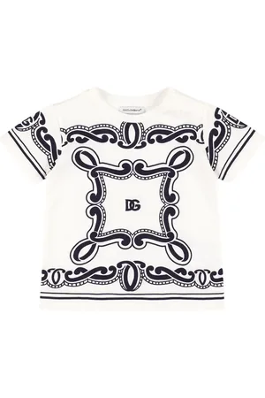 Dolce & Gabbana Printed Cotton Jersey T-shirt