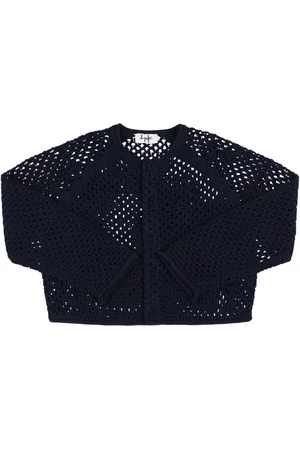 Il gufo Open Knit Cotton Cardigan