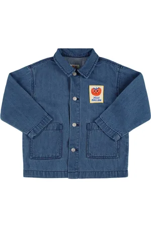 Jelly Mallow Embroidered Cotton Chambray Jacket