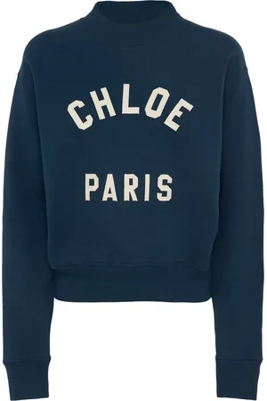 Chloé Chloe Paris Cotton Fleece Sweatshirt
