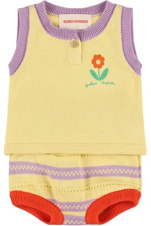 Bobo Choses Cotton Knit Top & Shorts